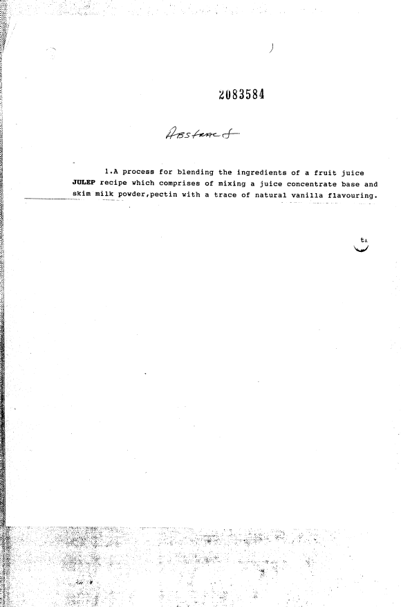 Document de brevet canadien 2083584. Abrégé 19951210. Image 1 de 1