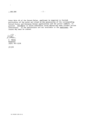 Canadian Patent Document 2088080. Prosecution-Amendment 19951201. Image 2 of 2