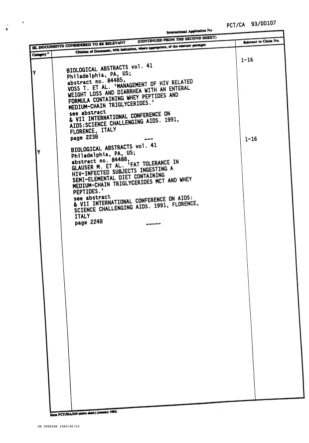 Document de brevet canadien 2090186. PCT 19921223. Image 3 de 5
