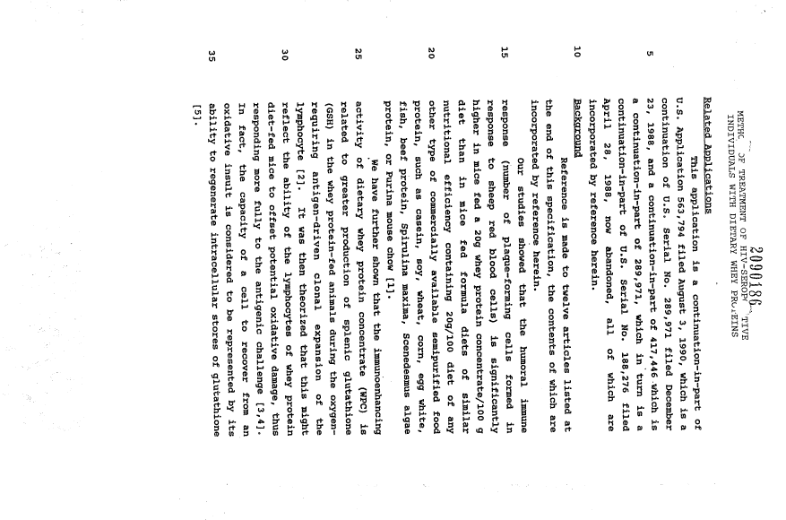 Canadian Patent Document 2090186. Description 19931201. Image 1 of 15