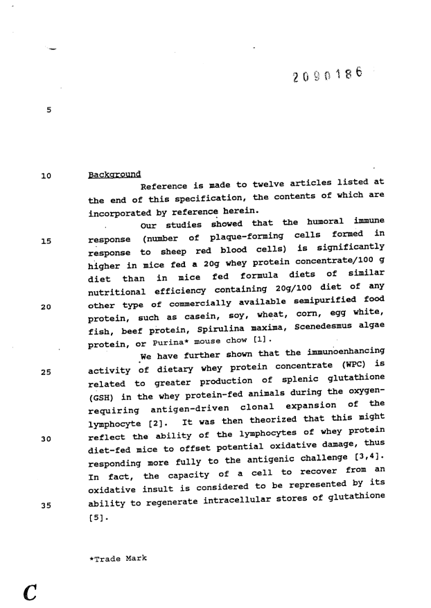 Canadian Patent Document 2090186. Description 19971208. Image 1 of 15