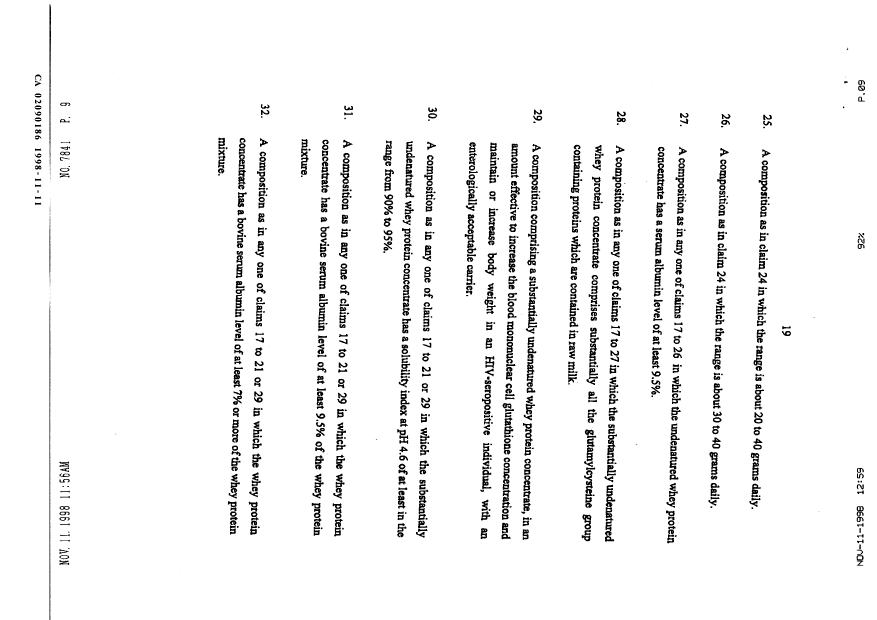 Document de brevet canadien 2090186. Poursuite-Amendment 19971208. Image 7 de 7