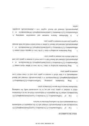 Document de brevet canadien 2092694. Revendications 20011206. Image 1 de 4