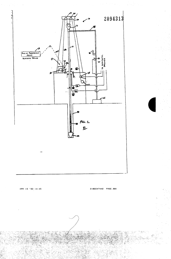 Canadian Patent Document 2094313. Drawings 19941209. Image 1 of 13