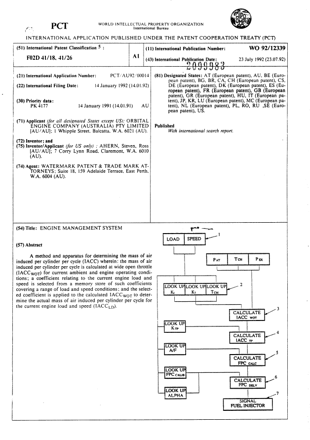 Document de brevet canadien 2099983. Abrégé 19950817. Image 1 de 1