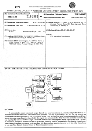 Canadian Patent Document 2100961. Abstract 19950817. Image 1 of 1