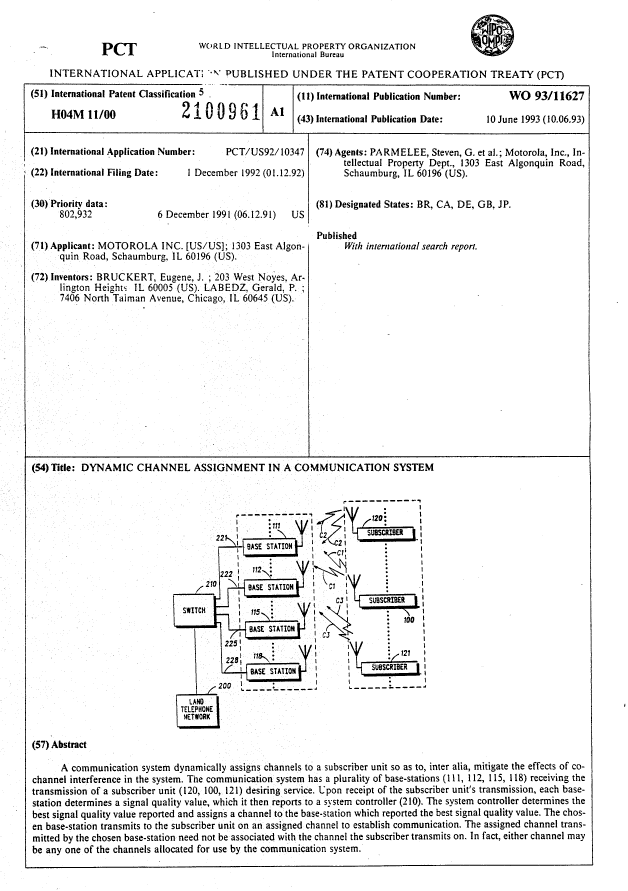 Canadian Patent Document 2100961. Abstract 19950817. Image 1 of 1