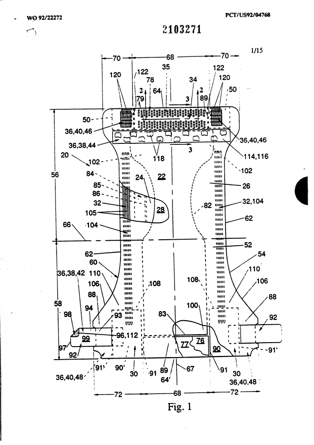 Canadian Patent Document 2103271. Drawings 19950729. Image 1 of 15