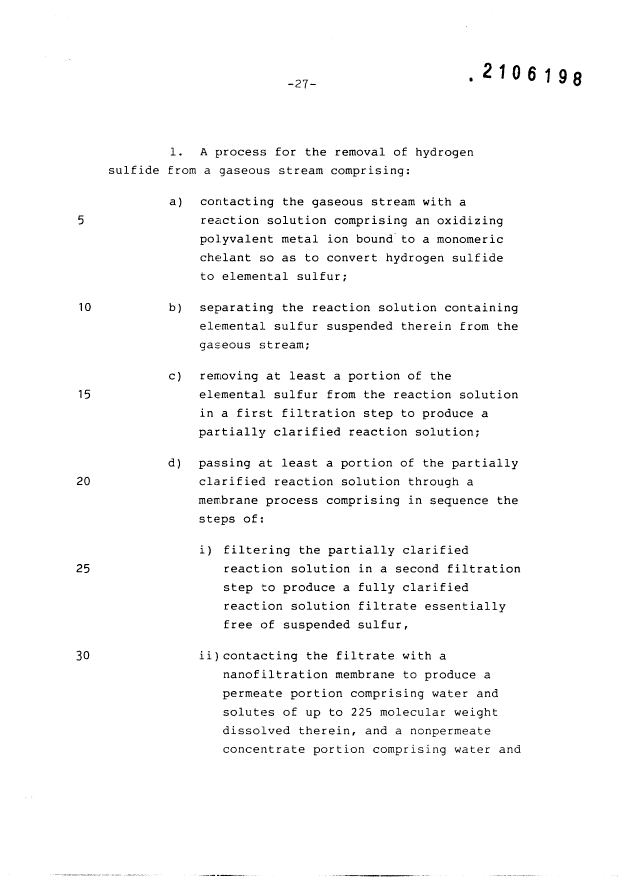 Document de brevet canadien 2106198. Revendications 19990506. Image 1 de 5