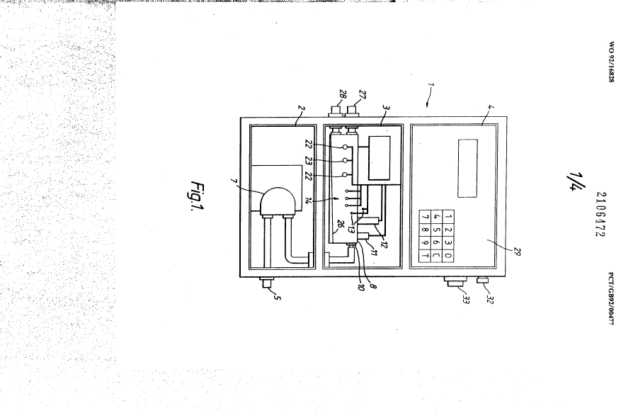 Canadian Patent Document 2106472. Drawings 19920920. Image 1 of 4