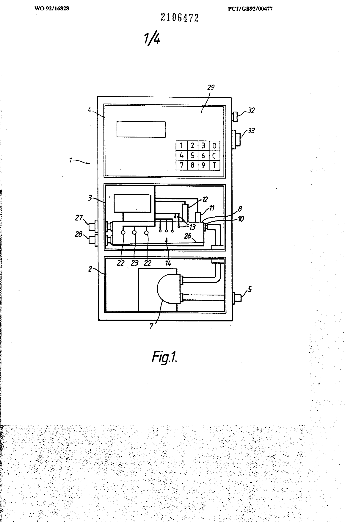Canadian Patent Document 2106472. Drawings 19920920. Image 1 of 4
