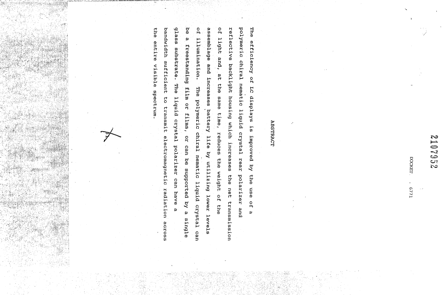 Document de brevet canadien 2107952. Abrégé 19950318. Image 1 de 1