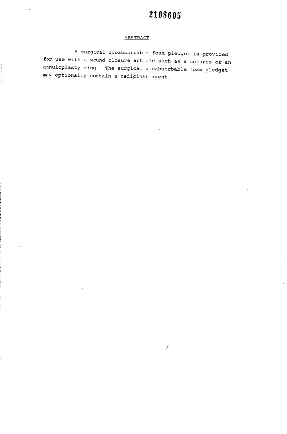 Canadian Patent Document 2108605. Abstract 19931222. Image 1 of 1