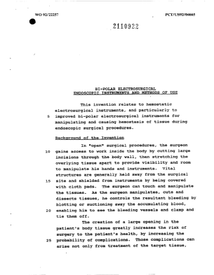 Canadian Patent Document 2110922. Description 19980217. Image 1 of 30