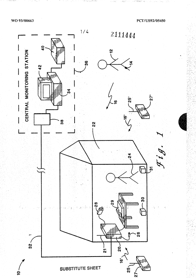 Document de brevet canadien 2111444. Dessins 19921207. Image 1 de 4