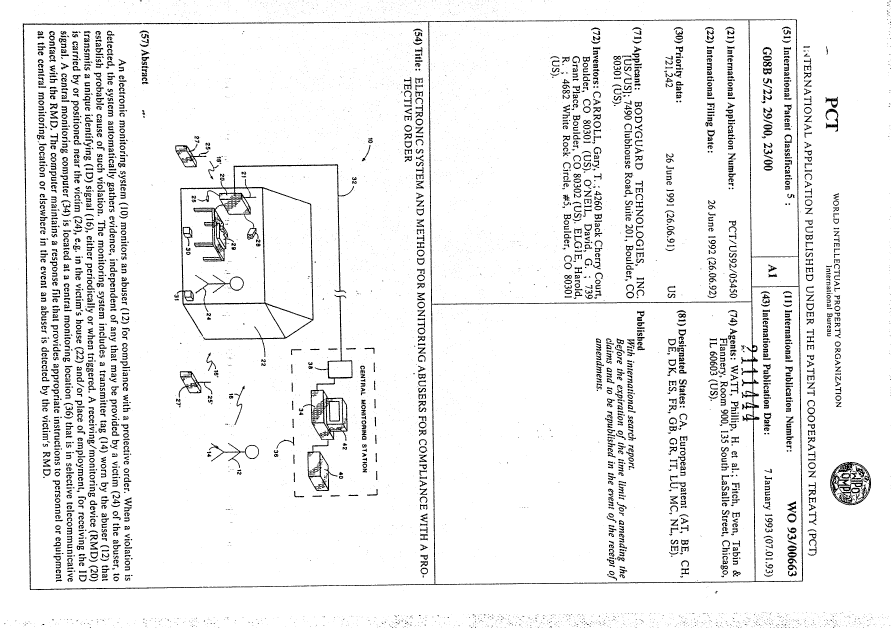 Canadian Patent Document 2111444. Abstract 19921207. Image 1 of 1