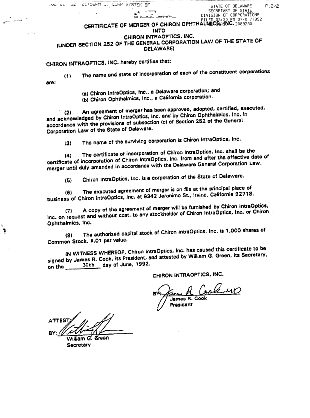 Canadian Patent Document 2119121. National Entry Request 19940711. Image 11 of 11