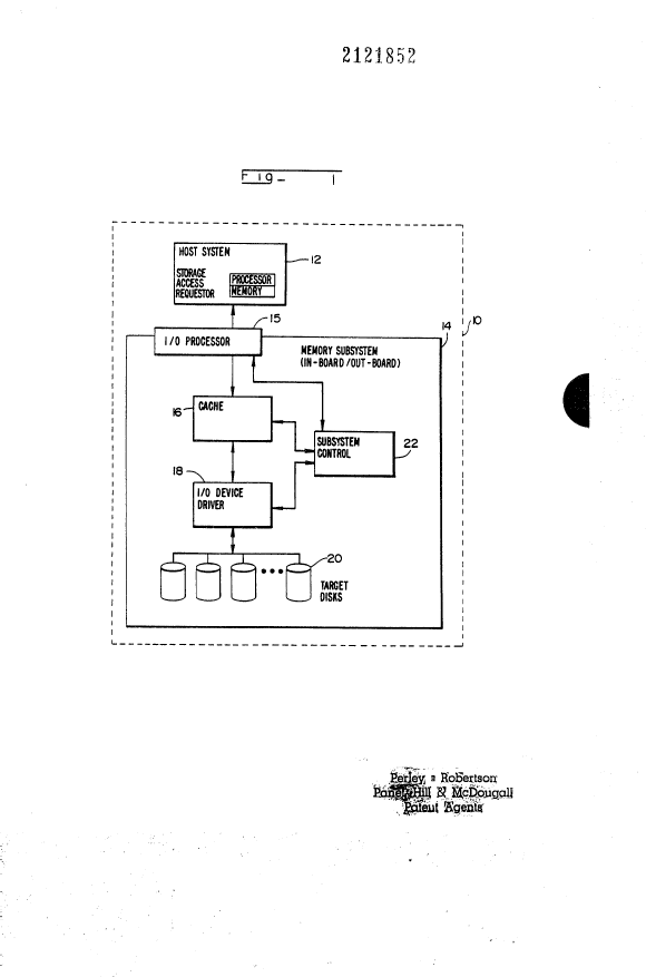 Document de brevet canadien 2121852. Dessins 19950325. Image 1 de 25