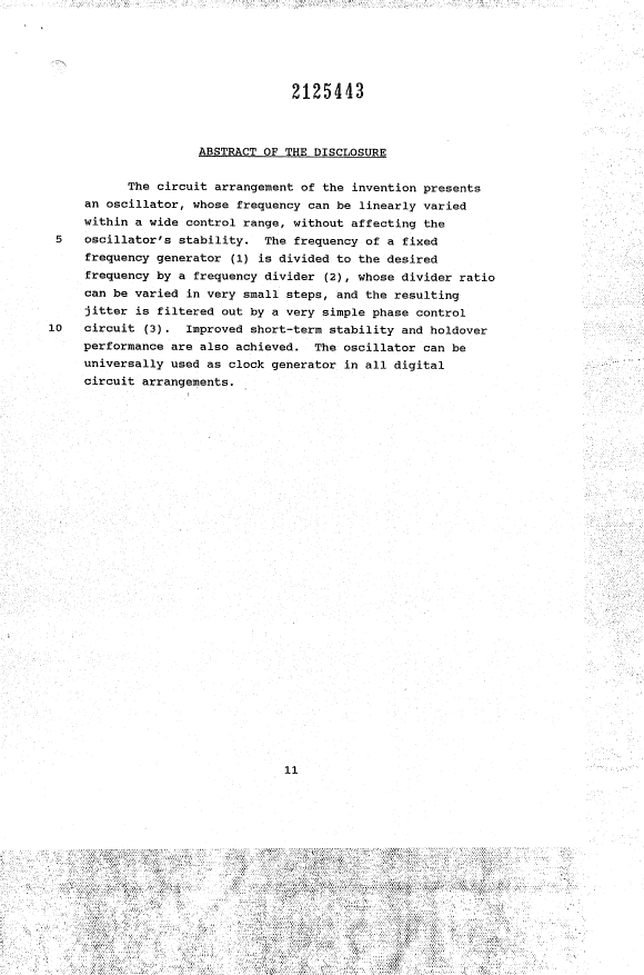Document de brevet canadien 2125443. Abrégé 19950318. Image 1 de 1