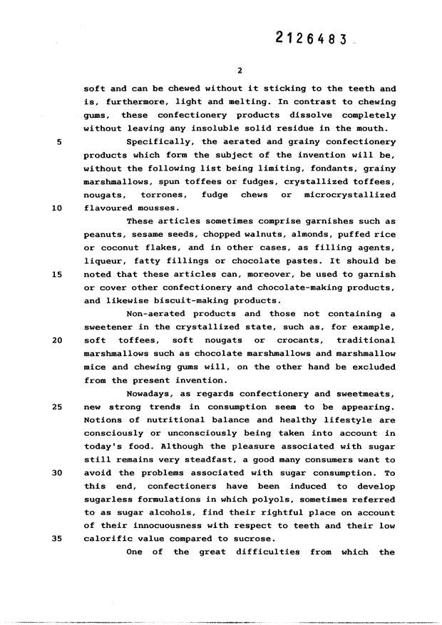 Canadian Patent Document 2126483. Description 19950318. Image 2 of 16
