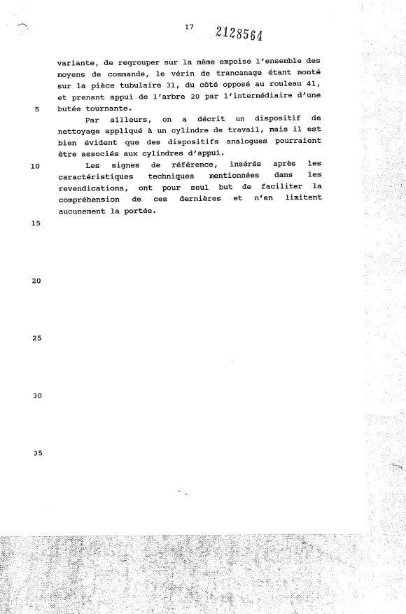 Document de brevet canadien 2128564. Description 19950805. Image 17 de 17