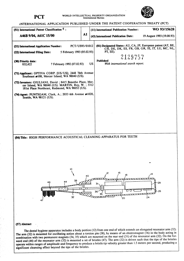 Canadian Patent Document 2129757. Abstract 19941216. Image 1 of 1