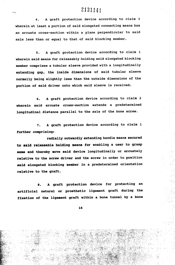 Document de brevet canadien 2131141. Revendications 19950325. Image 2 de 7