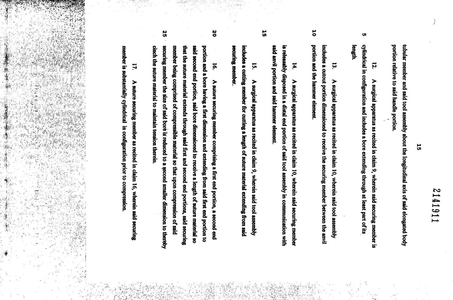 Document de brevet canadien 2141911. Revendications 19941216. Image 3 de 4