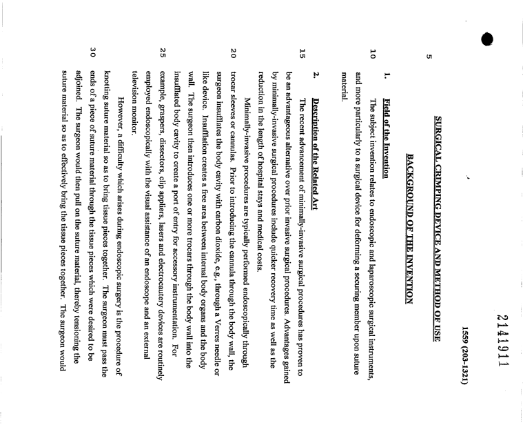 Canadian Patent Document 2141911. Description 19971216. Image 1 of 12