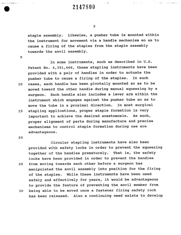Canadian Patent Document 2147800. Description 19951127. Image 2 of 19