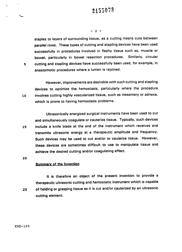 Canadian Patent Document 2155078. Description 19950731. Image 2 of 15