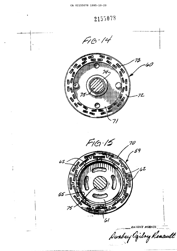 Canadian Patent Document 2155078. Correspondence 19951020. Image 11 of 11