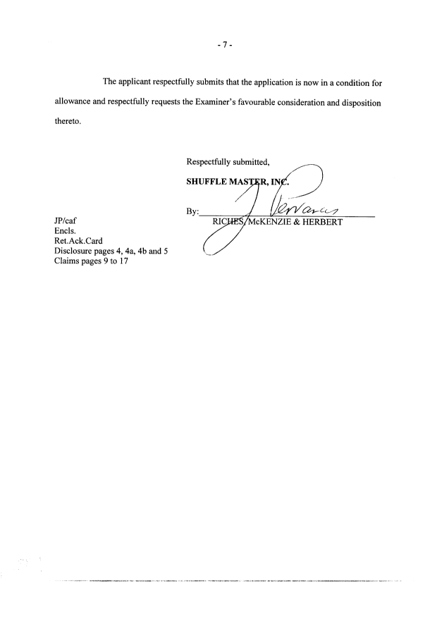 Canadian Patent Document 2156286. Prosecution-Amendment 19990609. Image 2 of 22
