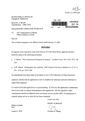Document de brevet canadien 2160245. Poursuite-Amendment 20031206. Image 1 de 1