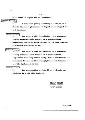 Document de brevet canadien 2163446. Revendications 20031229. Image 9 de 9