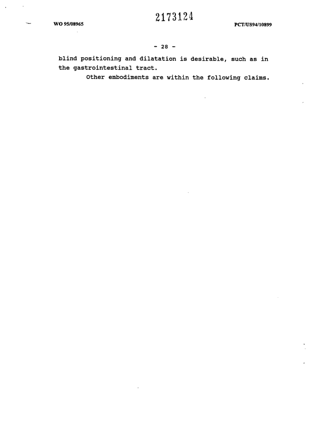 Canadian Patent Document 2173124. Description 19950406. Image 28 of 28