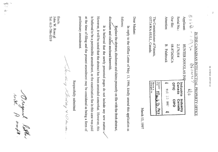 Canadian Patent Document 2174914. Prosecution-Amendment 19961213. Image 1 of 1