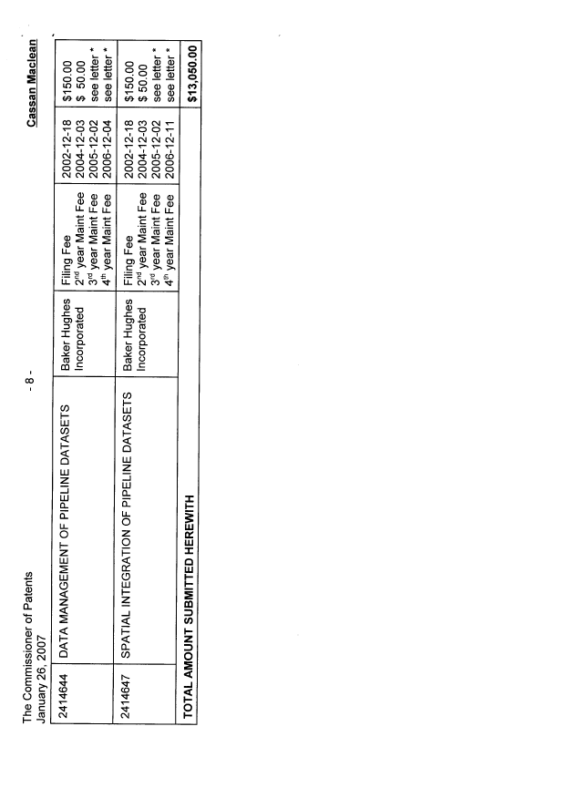 Canadian Patent Document 2175784. Prosecution-Amendment 20070126. Image 10 of 10