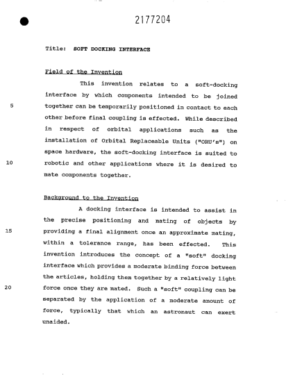 Document de brevet canadien 2177204. Description 19951223. Image 1 de 11