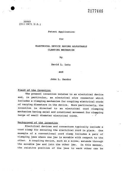 Canadian Patent Document 2177446. Description 19960527. Image 1 of 13