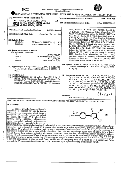 Canadian Patent Document 2177576. Abstract 19941208. Image 1 of 1