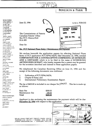 Document de brevet canadien 2179728. Taxes 19951221. Image 1 de 1