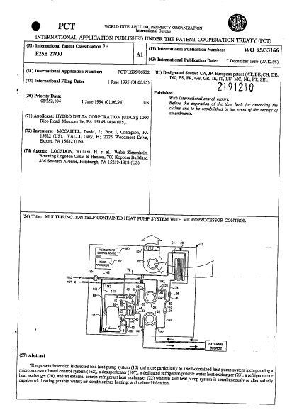 Canadian Patent Document 2191210. Abstract 20040510. Image 1 of 1