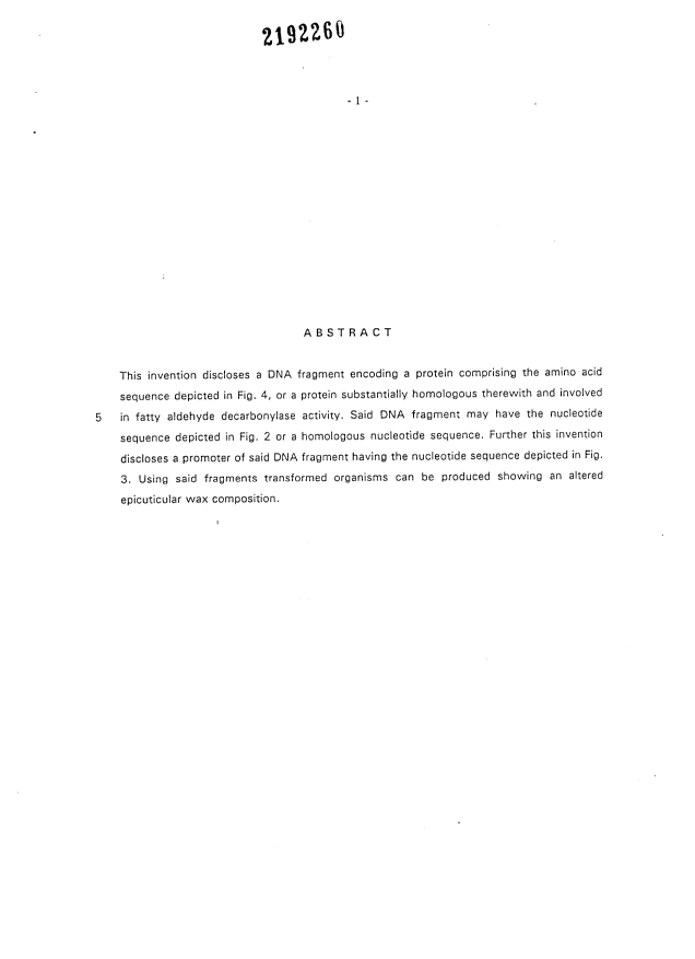 Document de brevet canadien 2192260. Abrégé 19970408. Image 1 de 1