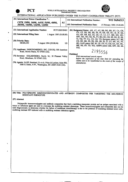Canadian Patent Document 2195556. Abstract 19960215. Image 1 of 1