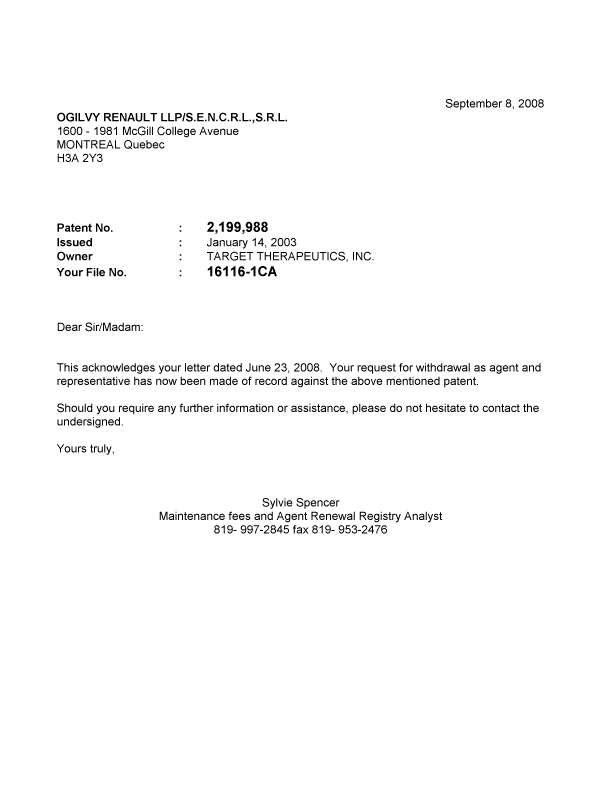 Canadian Patent Document 2199988. Correspondence 20071208. Image 1 of 1