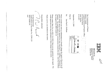 Canadian Patent Document 2201276. Correspondence 19991218. Image 1 of 8
