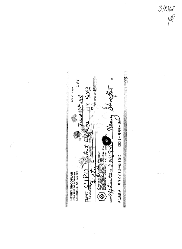 Document de brevet canadien 2201980. Taxes 19980625. Image 2 de 2