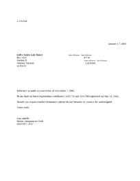 Canadian Patent Document 2205851. Correspondence 20030117. Image 1 of 1