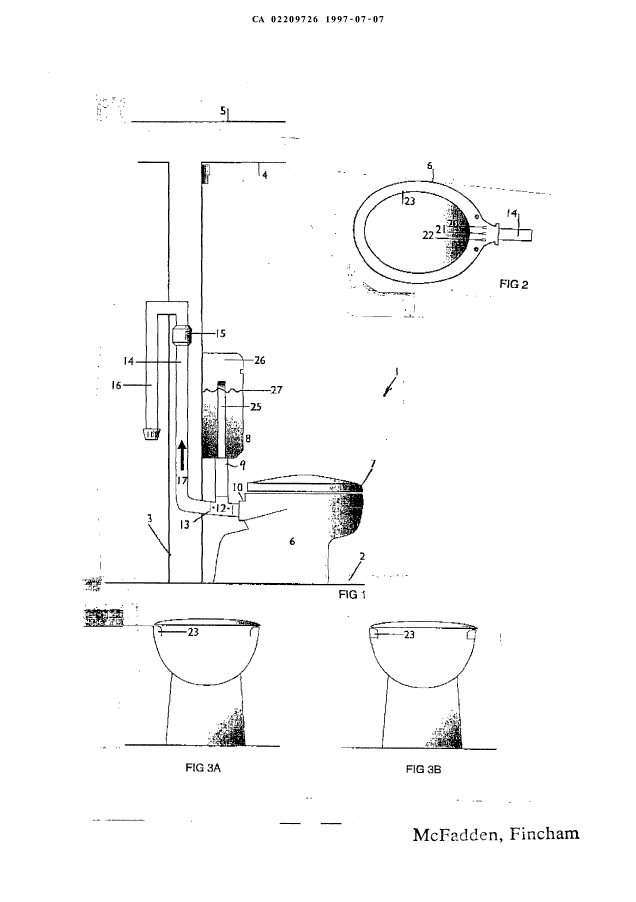 Canadian Patent Document 2209726. Drawings 19970707. Image 1 of 11